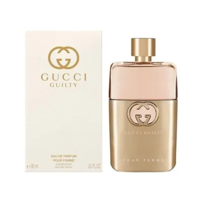 عطر قوتشي غليتي بور فيم الابيض او دو بارفيوم 90 مل