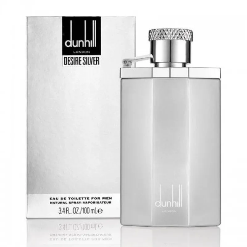 عطر دانهيل ديزاير سلفر الفضي او دو تواليت 100 مل