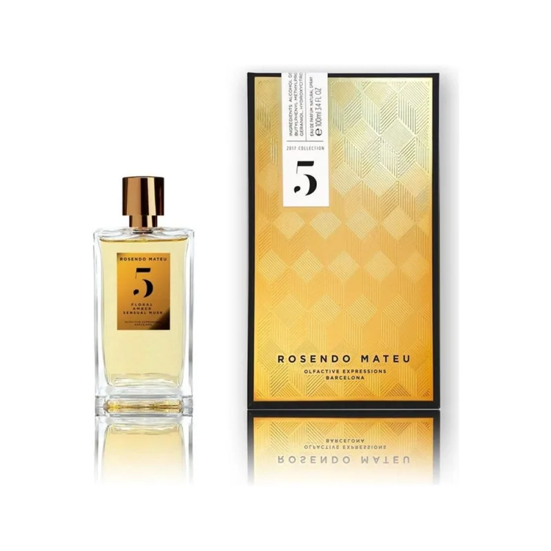 عطر روسيندو ماتيو No.5 فلورال عنبر سنسوال مسك او دو بارفيوم 100 مل