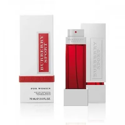 عطر بربري سبورت النسائي الابيض او دو تواليت 75 مل