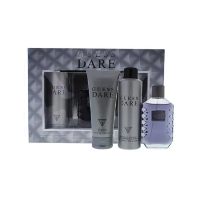 طقم جيس دير رجالي: عطر 100 مل، بخاخ جسم 226 مل، جل استحمام 200 مل