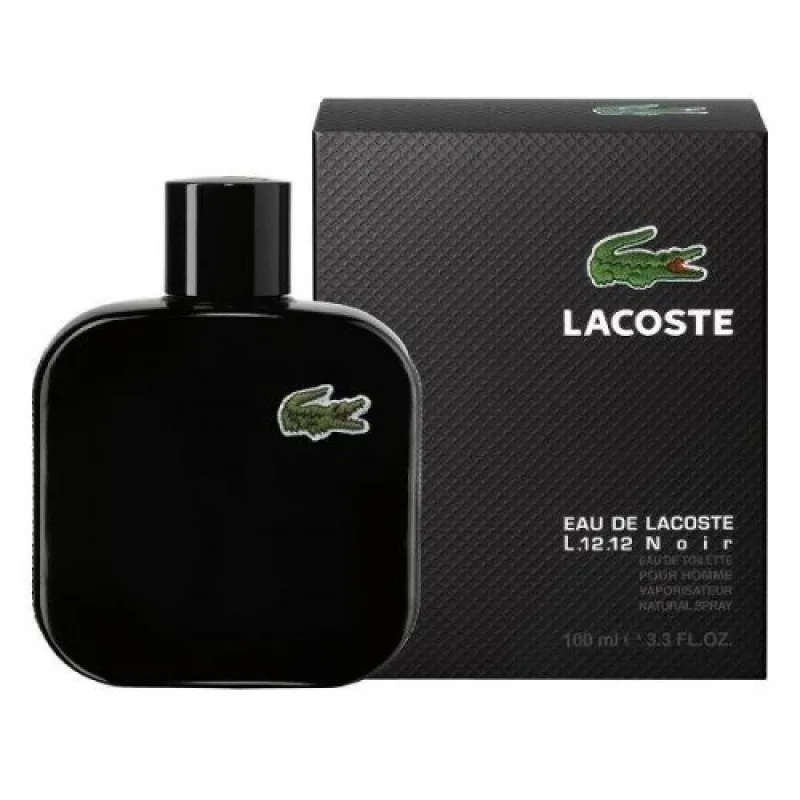 عطر لاكوست L.12.12 نوار الاسود للرجال او دو تواليت 100 مل