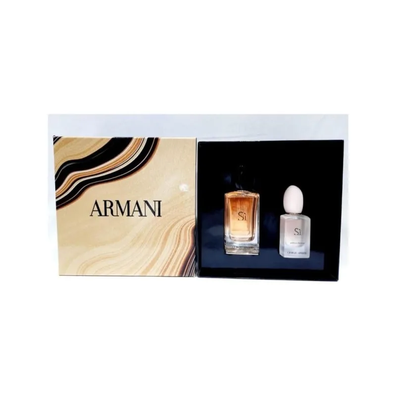 طقم ارماني سي او دو بيرفيوم 100 مل + معطر شعر 30 مل