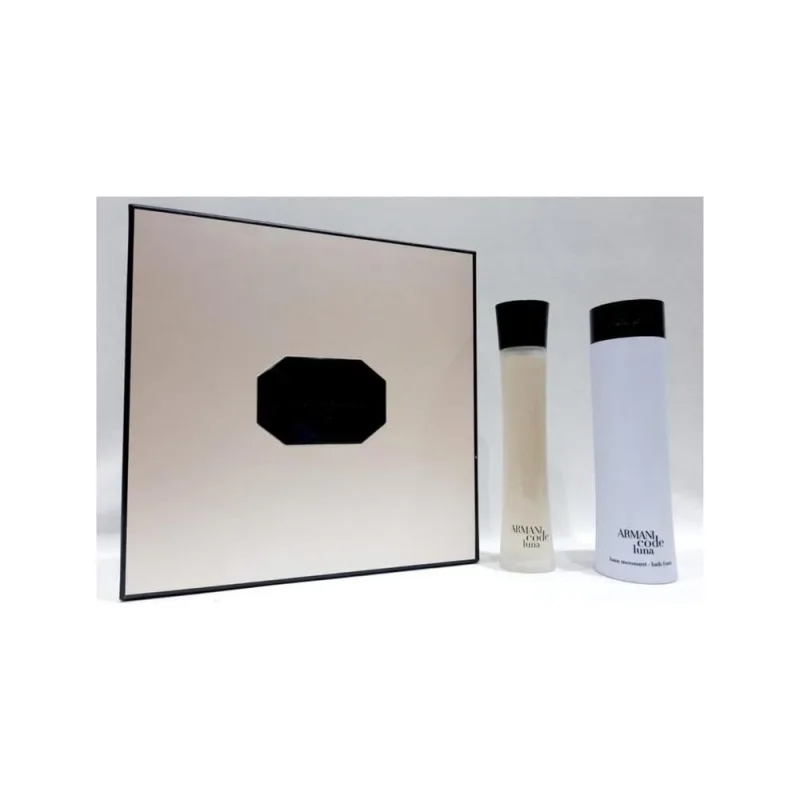 طقم ارماني كود لونا: عطر 75 مل ورغوة استحمام 200 مل