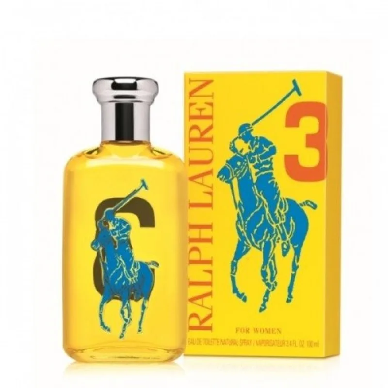 عطر رالف لورين بيغ بوني الاصفر رقم 3 النسائي او دو تواليت 100 مل