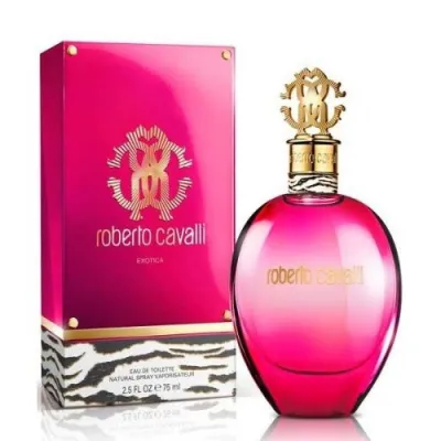 عطر روبرتو كافالي اكزوتيكا الزهري او دو تواليت 75 مل