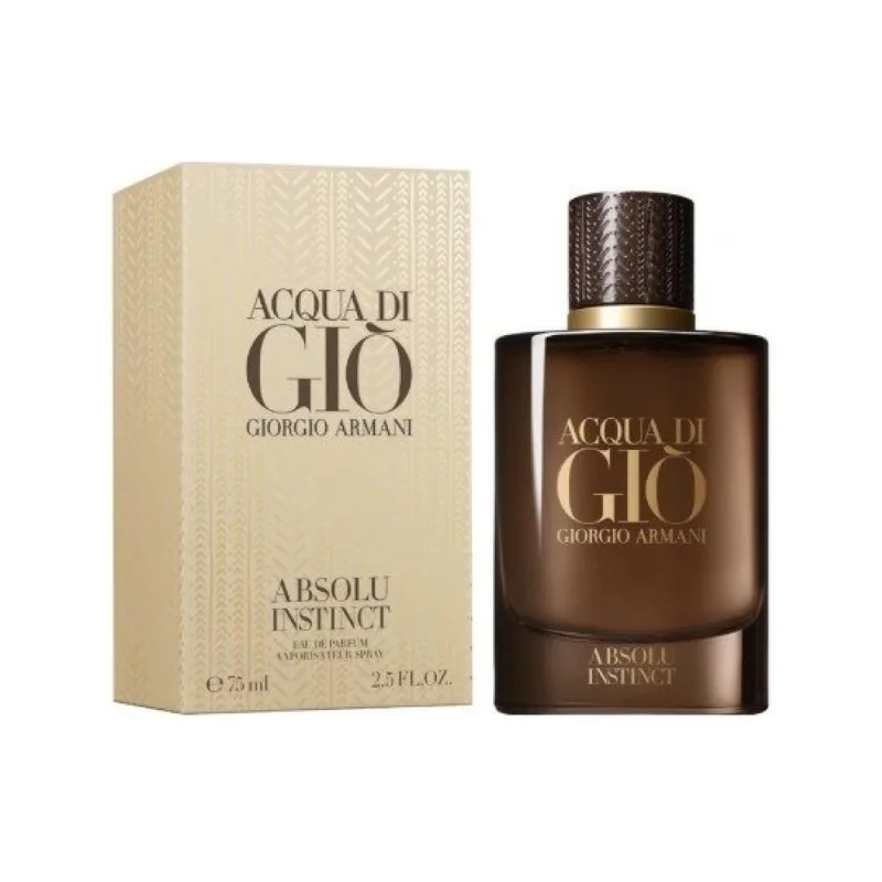 عطر جورجيو ارماني اكوا دي جيو ابسولو انستنكت الرجالي او دو بارفيوم 75 مل