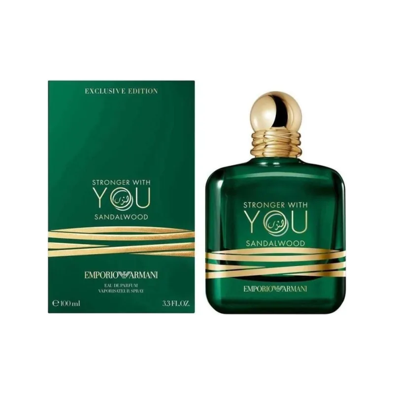 عطر جورجيو ارماني سترونجر ويذ يو صندل وود او دو بارفيوم 100 مل