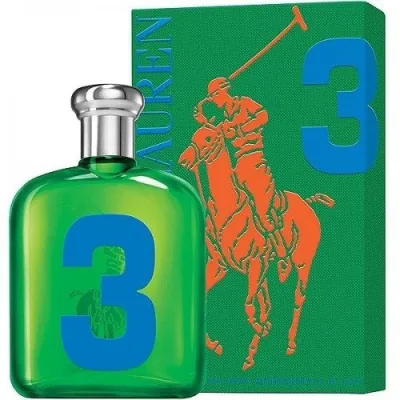 عطر رالف لورين بيغ بوني الاخضر رقم 3 الرجالي او دو تواليت 75 مل